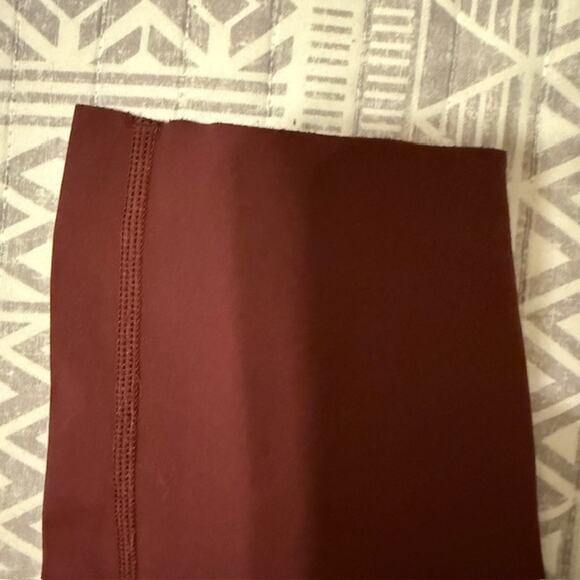Offline Aerie Leggings Maroon Drawstring 7/8 Legging Size XL - Picture 4 of 5